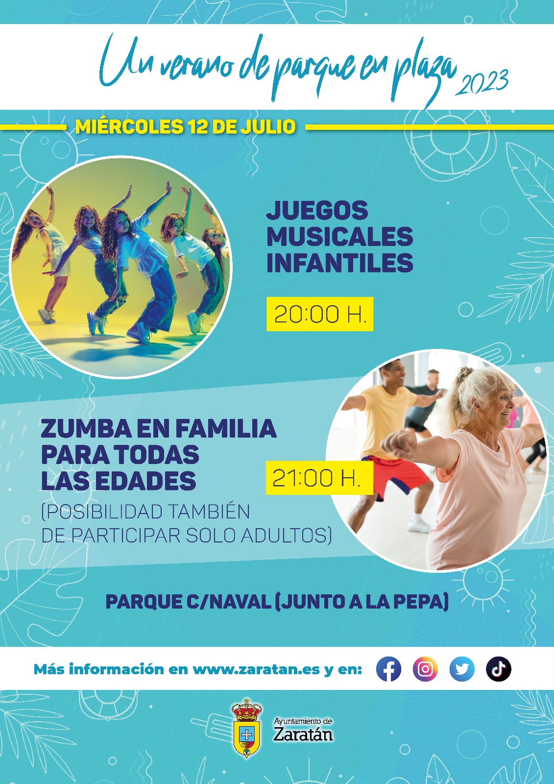 Juegos Musicales De Parque En Plaza 12 julio