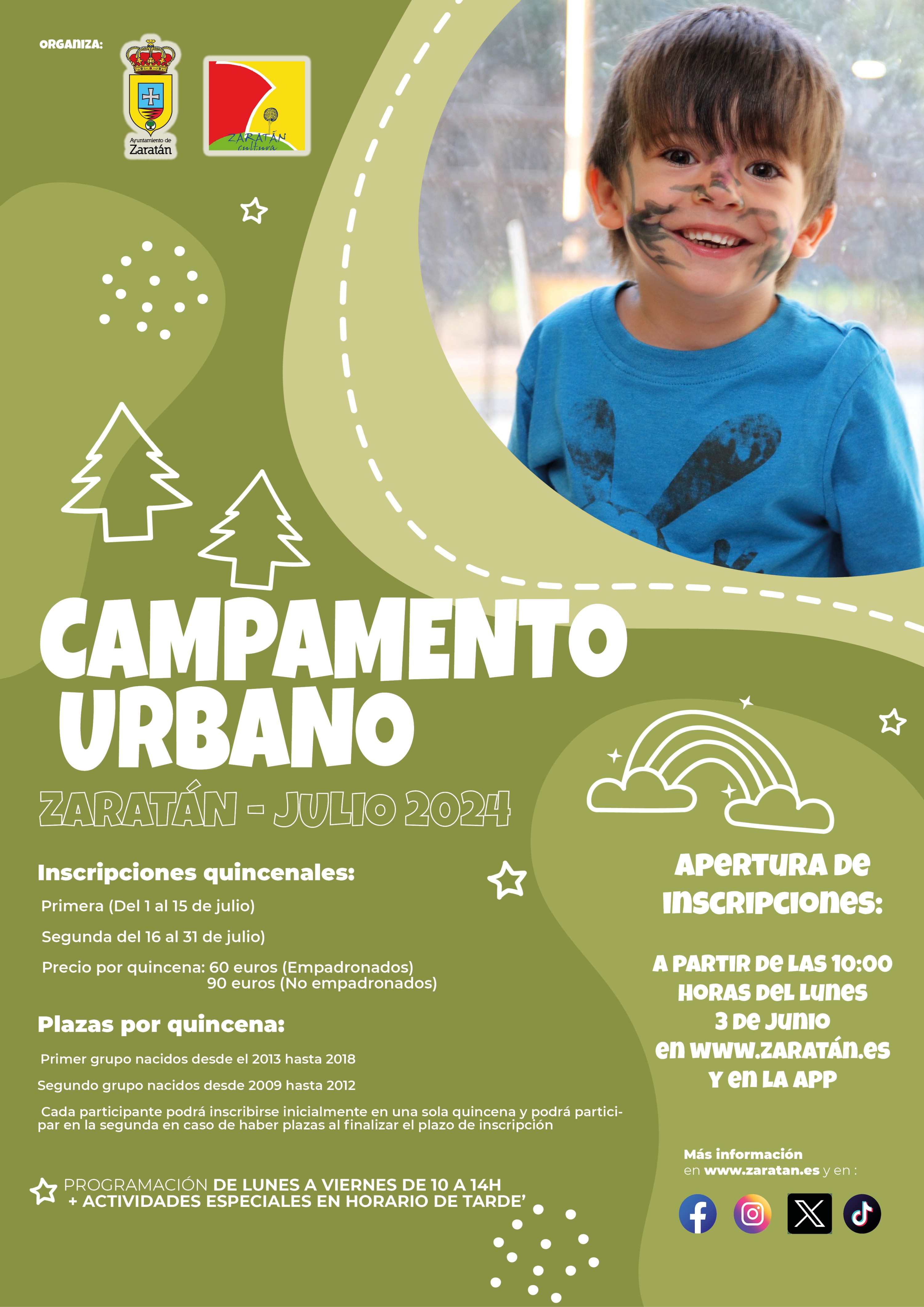 CAMPAMENTO URBANO. SEGUNDA QUINCENA.