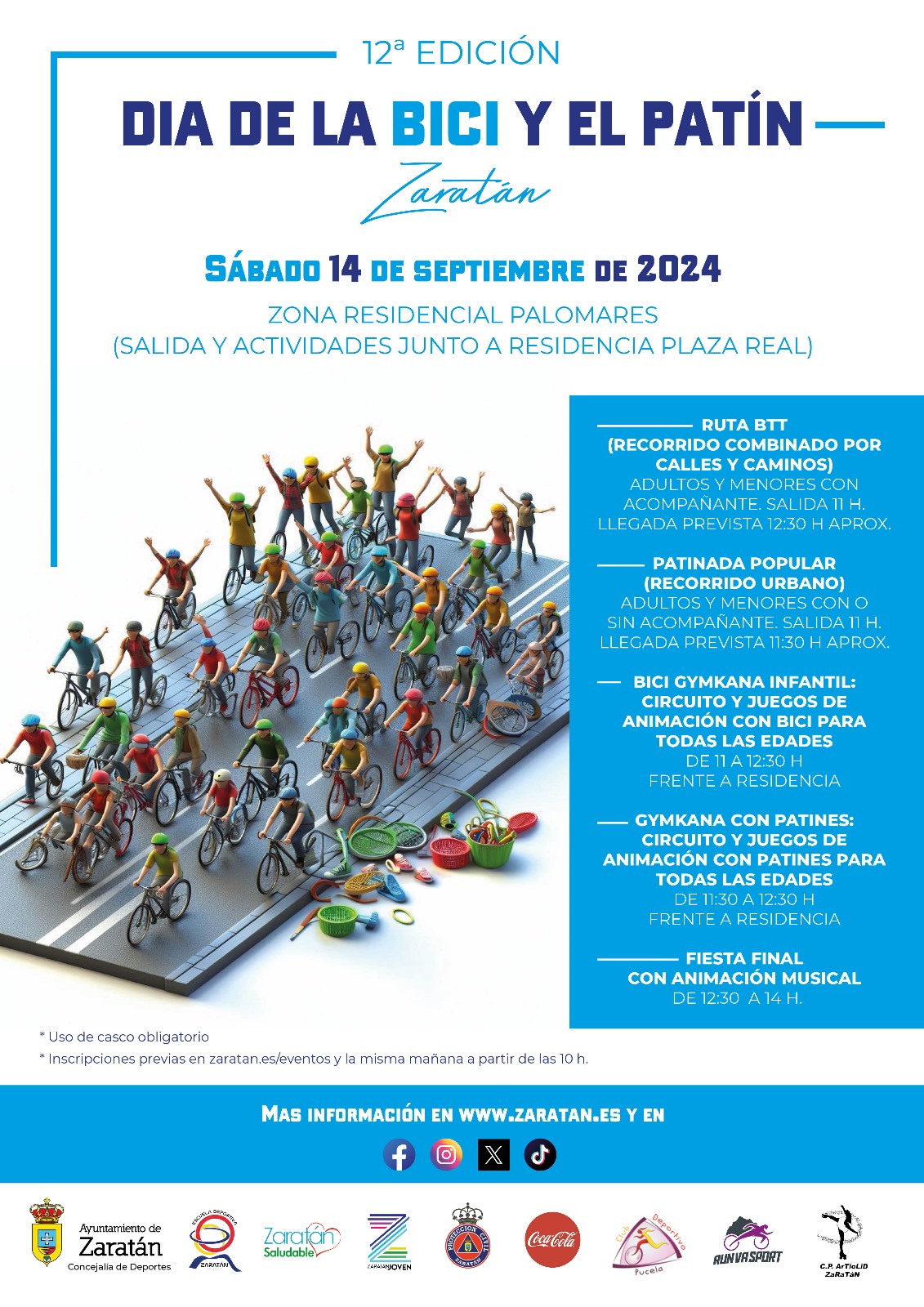 Día de la Bici y el Patín:  Patinada Popular