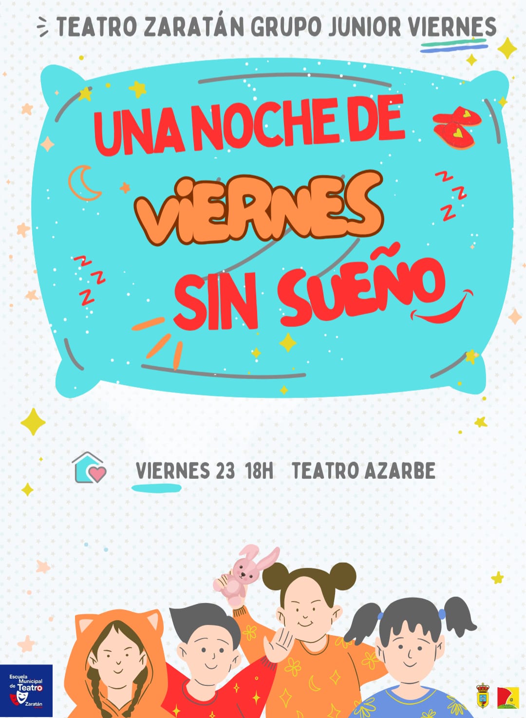 Muestra final de curso de Teatro: Una noche de viernes sin sueño