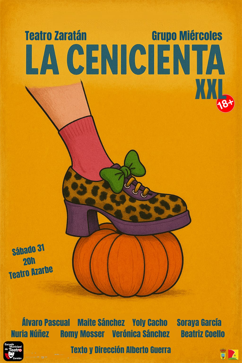 Muestra final de curso de Teatro: La Cenicienta XXL