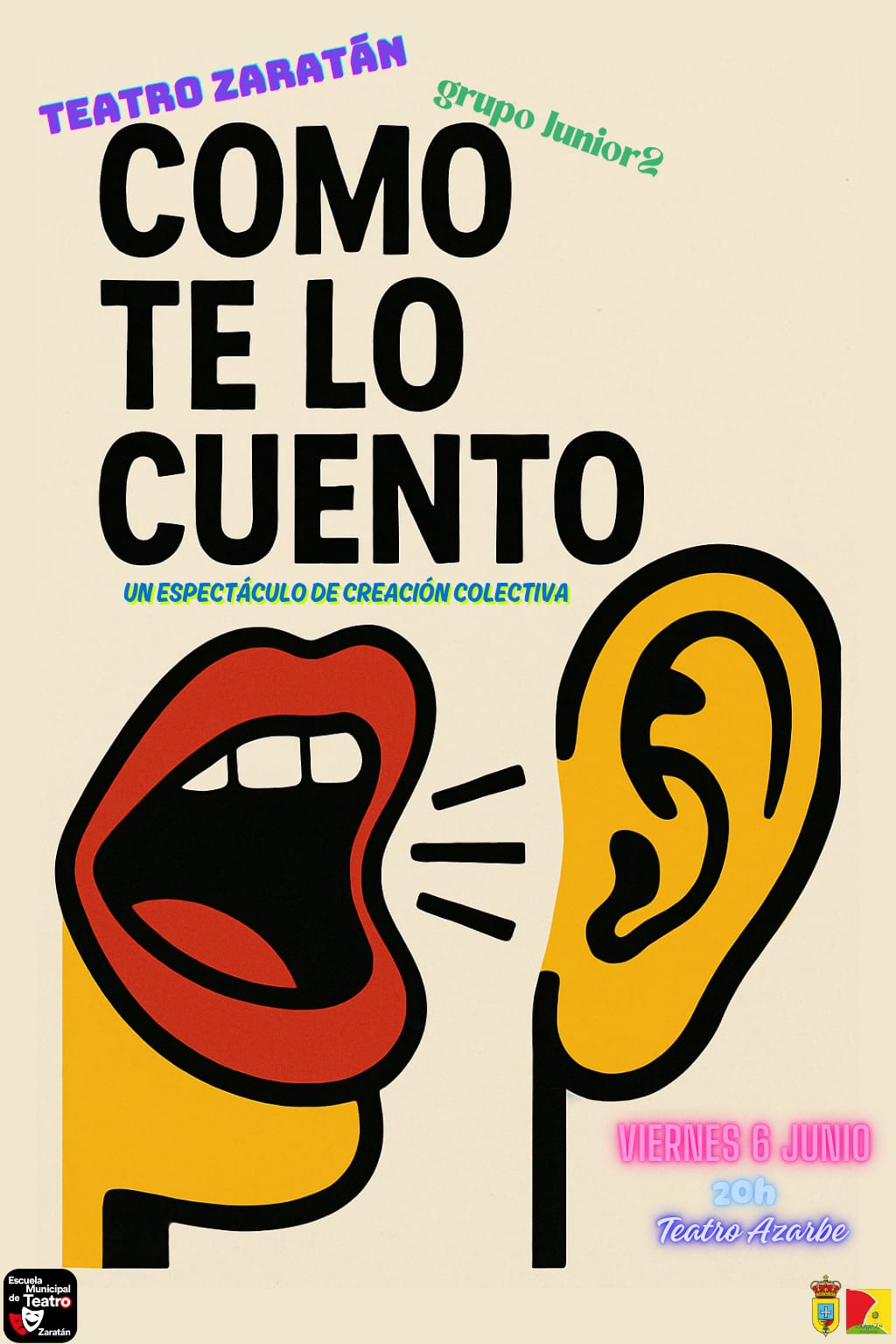 Muestra final de curso de Teatro: Como te lo cuento