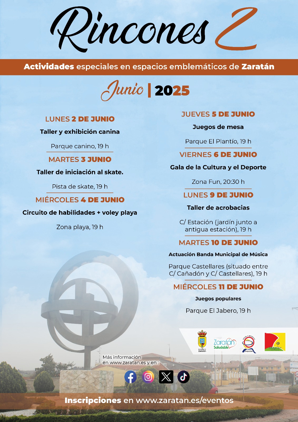 Rincones Z: Taller de iniciación al skate (3 de junio)