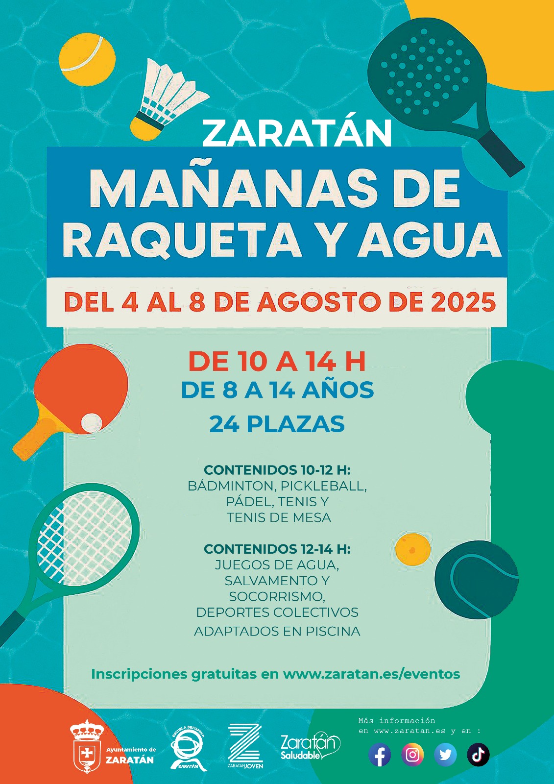Mañanas de Raqueta y Agua