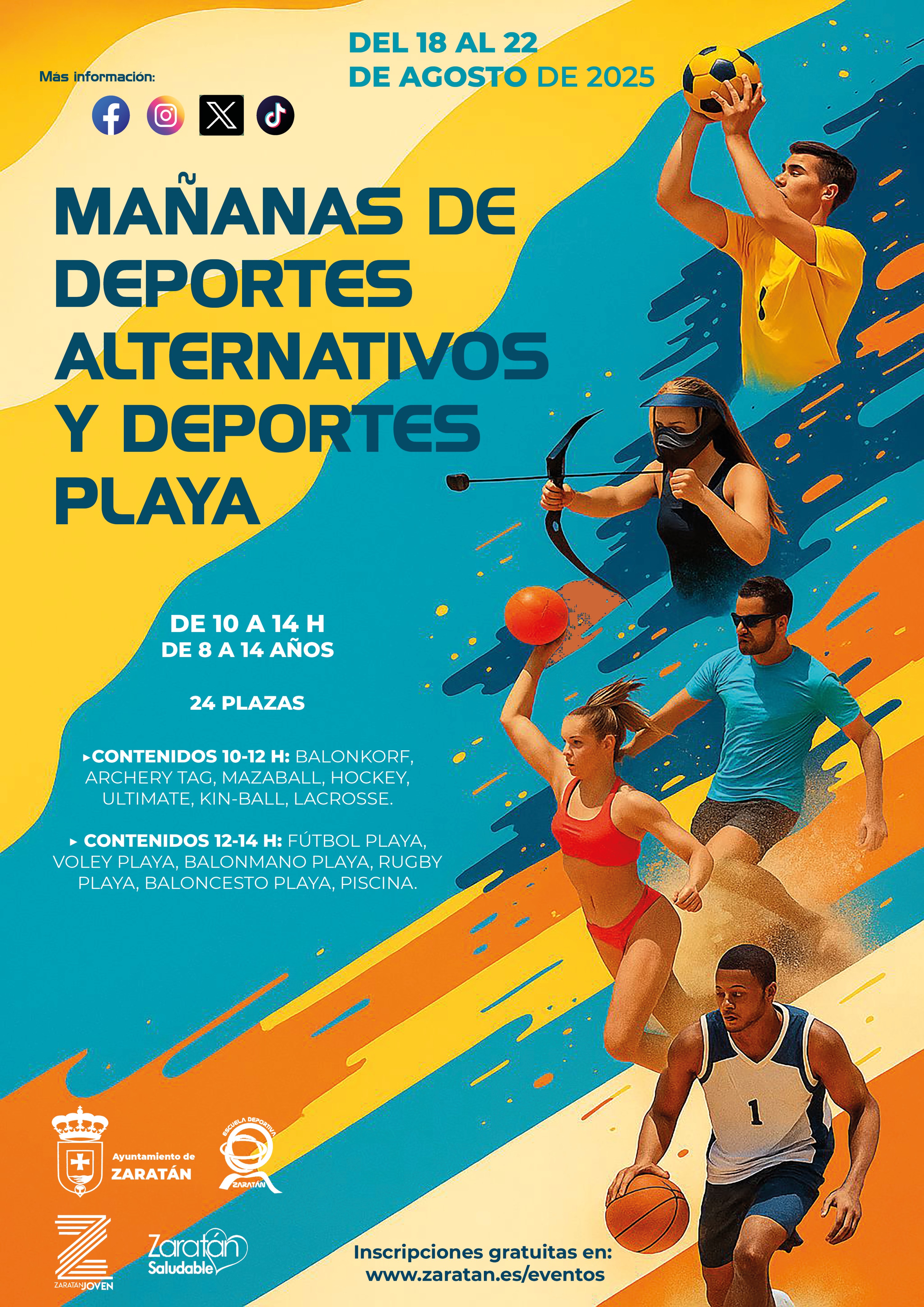 Mañanas de Deportes Alternativos y Deportes de Playa