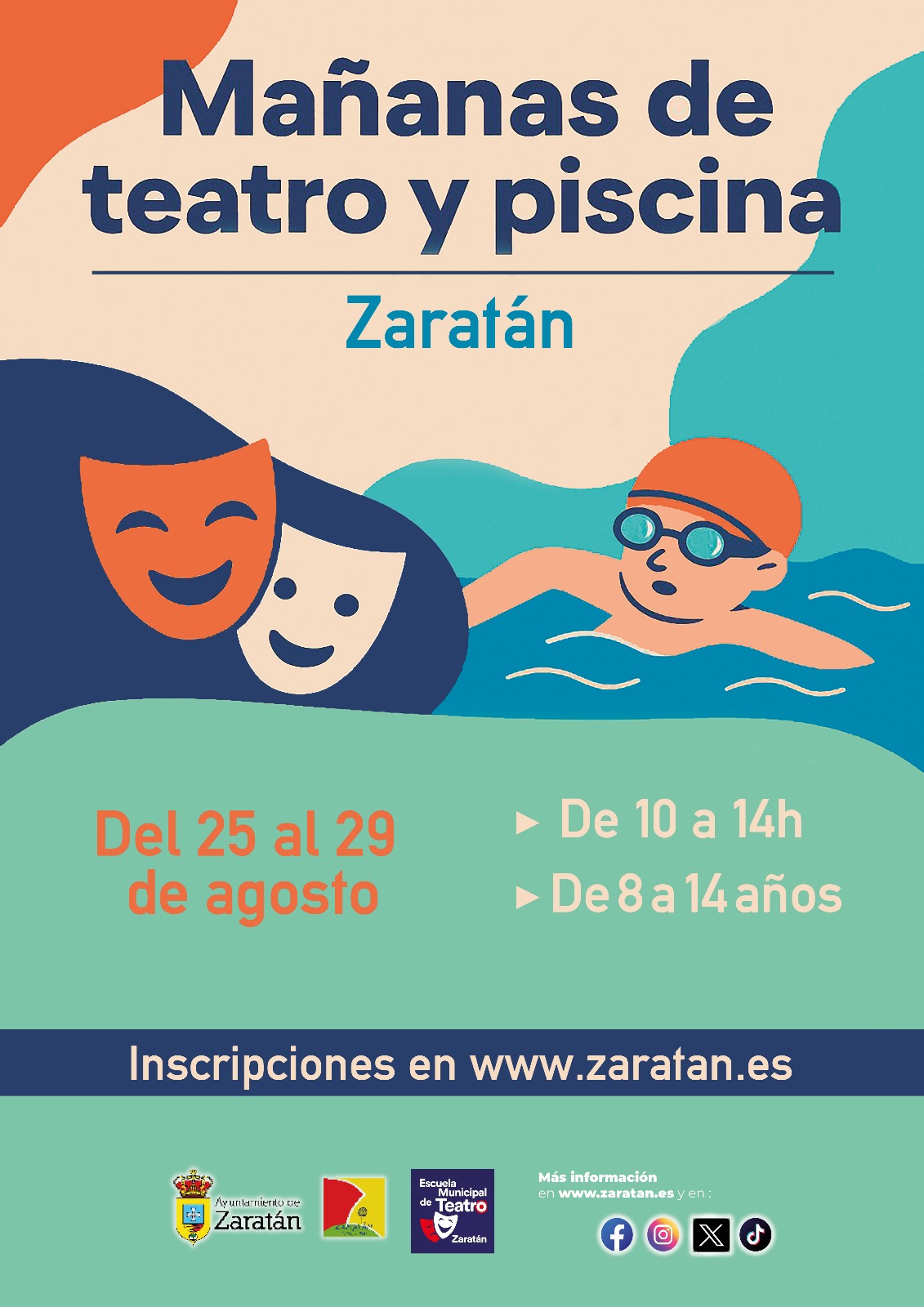 Mañanas de Teatro y Piscina 2025