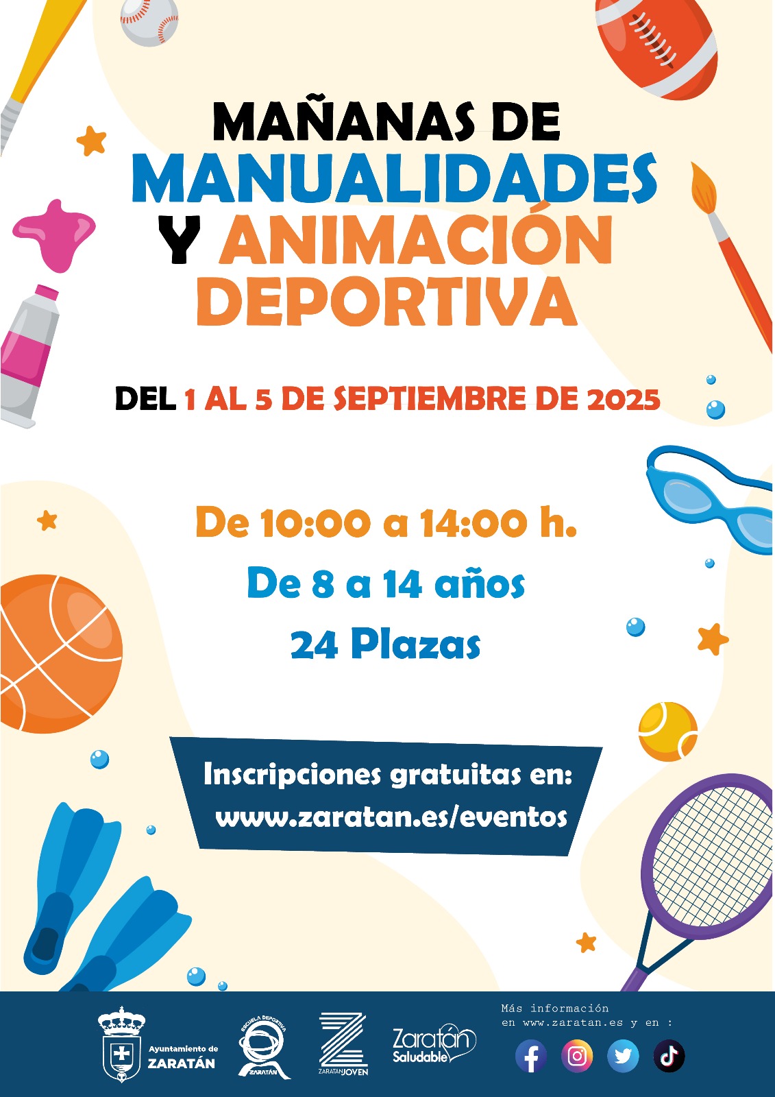 Mañanas de Manualidades y Animación Deportiva