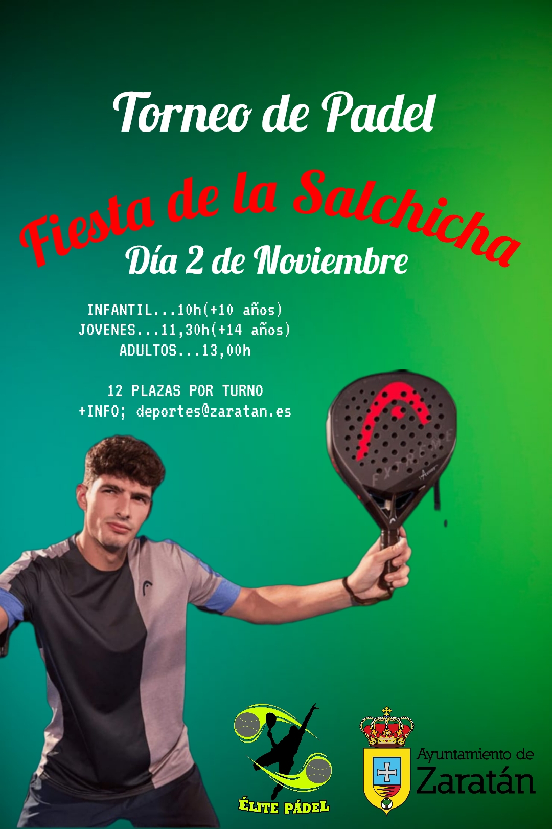 PÁDEL FANATIC INFANTIL 2 NOVIEMBRE:  +10 AÑOS
