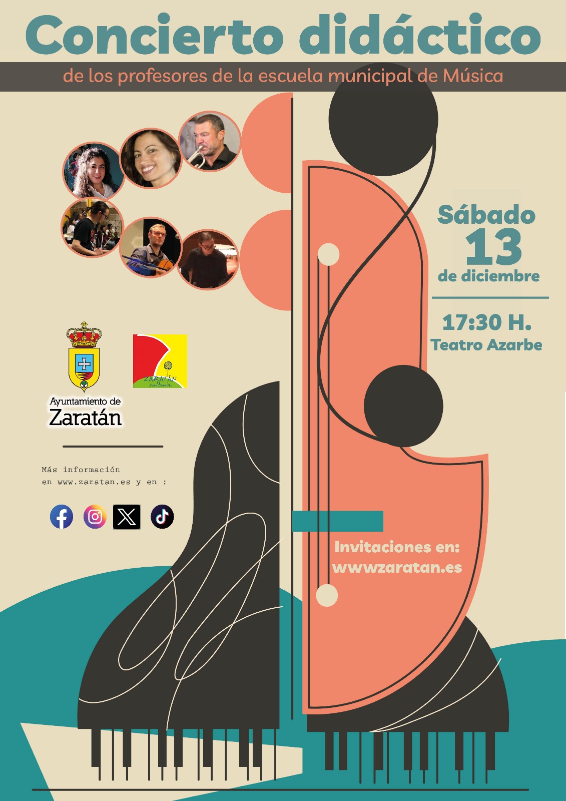 Concierto didáctico de los profesores de la Escuela Municipal de Música