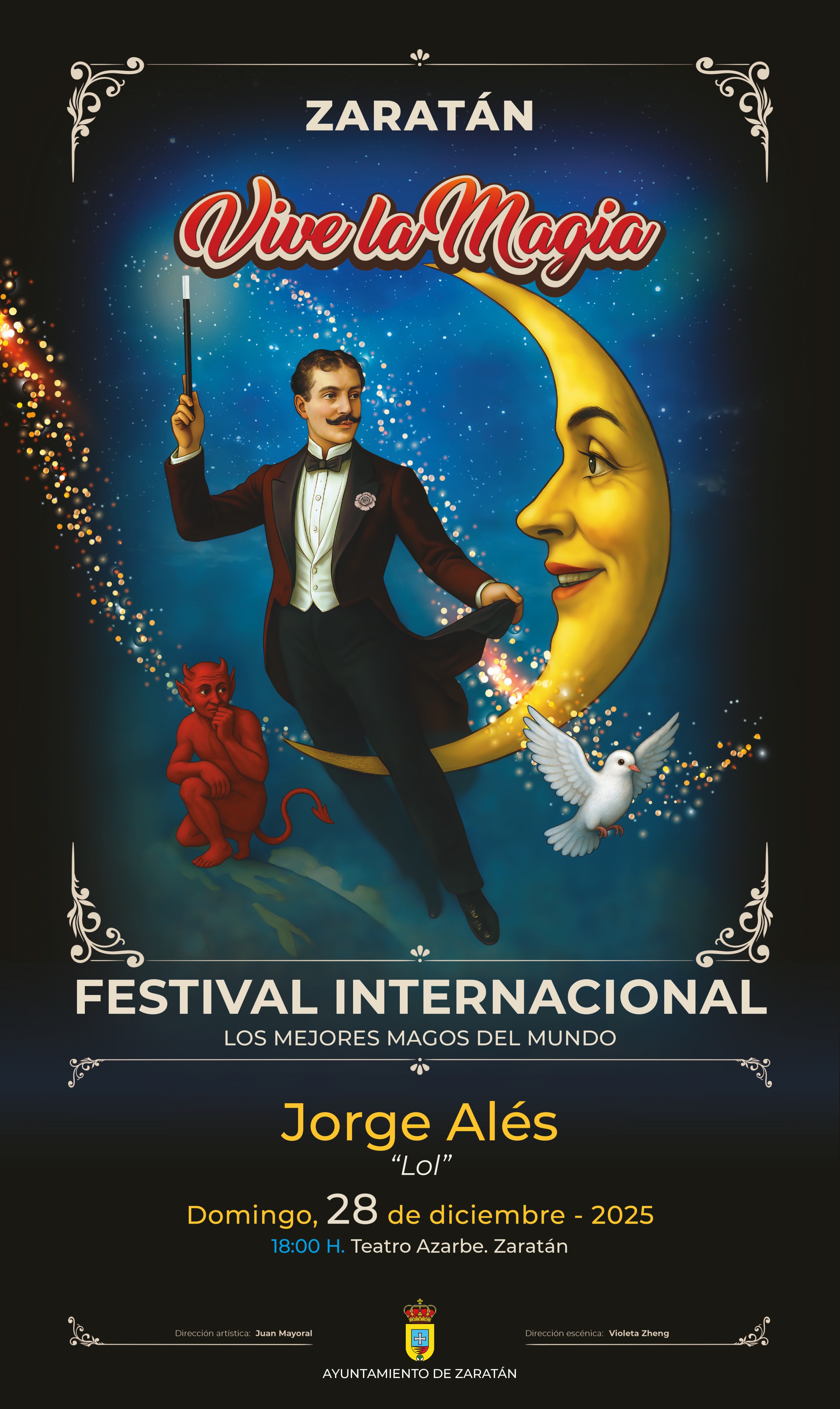 Zaratan Vive La Magia: Lol, actuacion de Jorge Ales