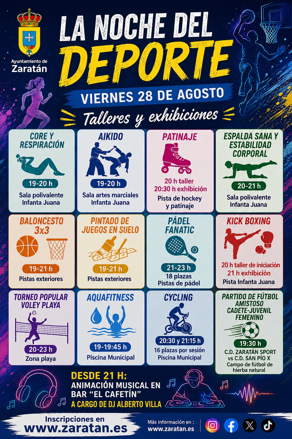 La noche del deporte 2026 - Cycling (Sesión 20:30 h.)